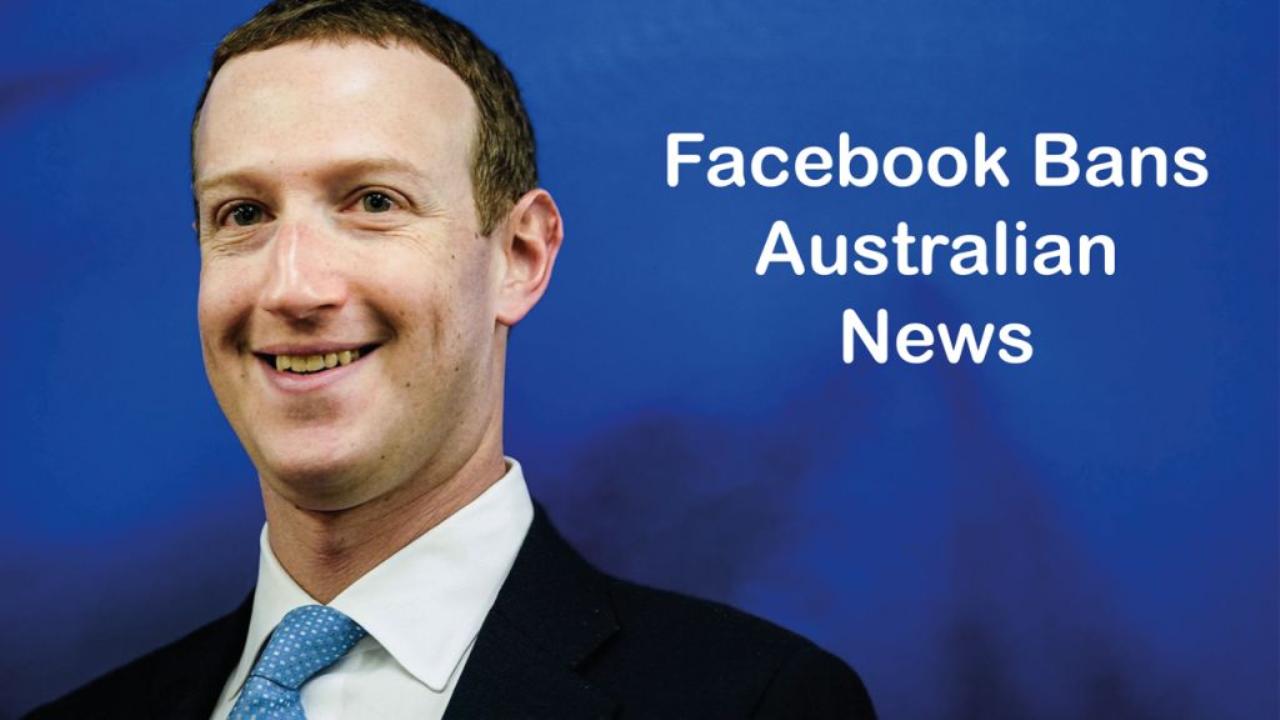 Facebook Banned Australian News and Local Government Pages