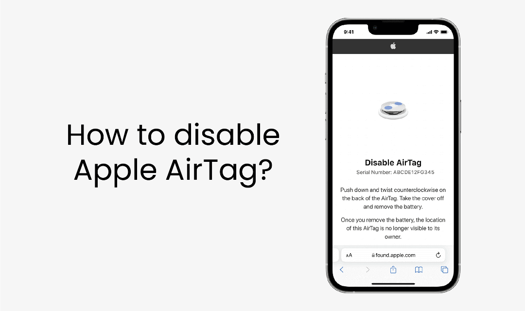 How to disable Apple AirTag for unwanted tracking and spying or find owner details